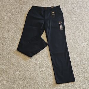 Lee Men's Dark Blue Formal Trousers